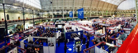 Olympia was buzzing! Great to see so many people thinking of or already starting a new business! 